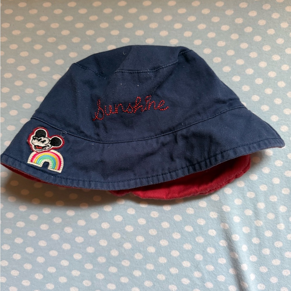 Disney X Junk Food infant girls blue bucket hat